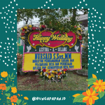 Bunga Papan Happy Wedding - BPHW149